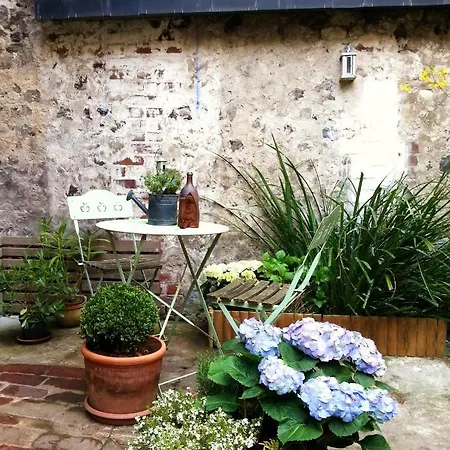 My Little Garden -Parking Gratuit 500M -Coeur Historique -La Clef De Honfleur Apartment Exterior photo